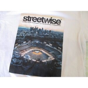 Y2K Streetwise T Shirt Size XL Los Angeles  Dodgers Stadium